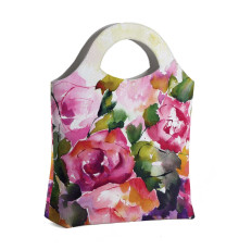 Сумка тоут BAG4 «Watercolor flowers in vase»