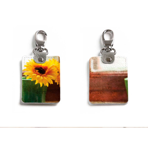 Брелок (Прямоугольный ) TRI1 «Sunflower»