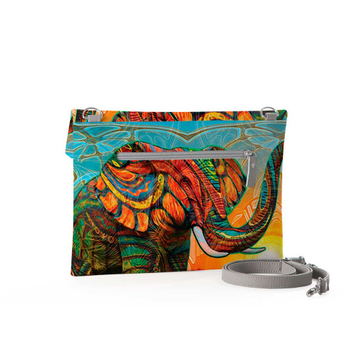 Клатч, кросс-боди KHL4 «Sun elephant»