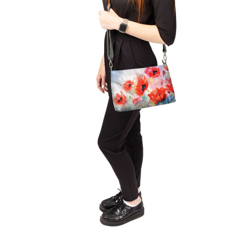 Сумка шолдер, BAG3 «Maki akvarel»