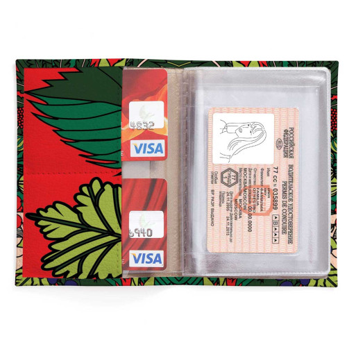 Обложка для автодокументов, AUT2 «Ягодки»