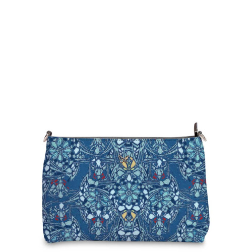 Сумка шолдер, BAG3 «Мозаика голубая»