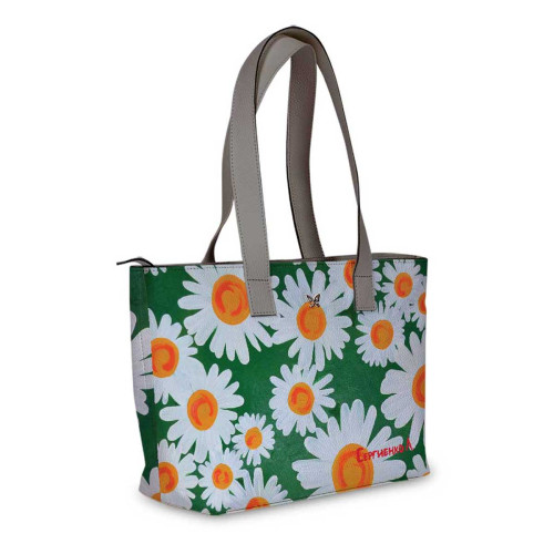 Сумка тоут, BAG2 «Ромашки 5»