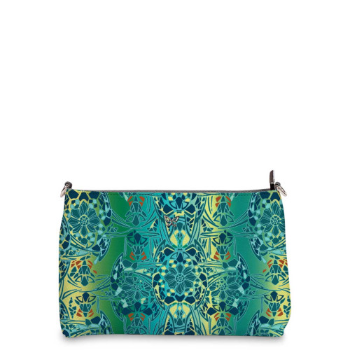 Сумка шолдер, BAG3 «Мозаика оливковая»