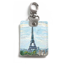 Брелок (Прямоугольный ) TRI1 «Eiffel tower»
