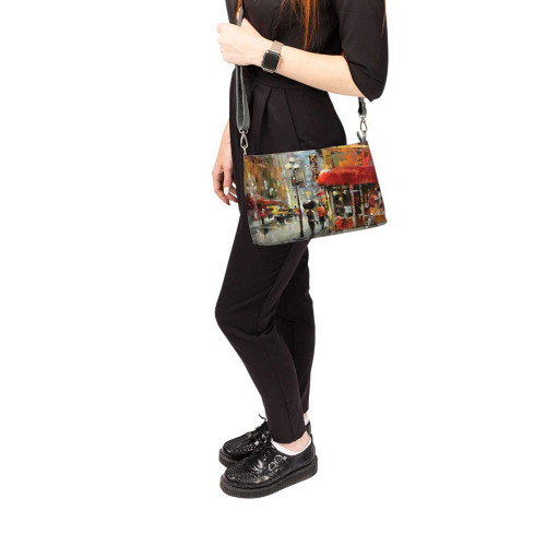 Сумка шолдер, BAG3 «Street café»