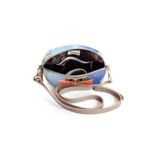 Сумка кросс-боди BAG6 «Owl in scarf»