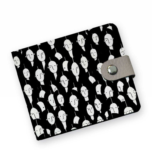 Кошелек мини PRS8 «Black faces»