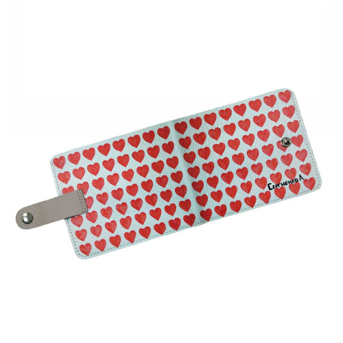 Кошелек мини PRS8 «Сердечки»