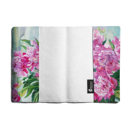 Обложка для паспорта, PAS1 «Пионы 2»