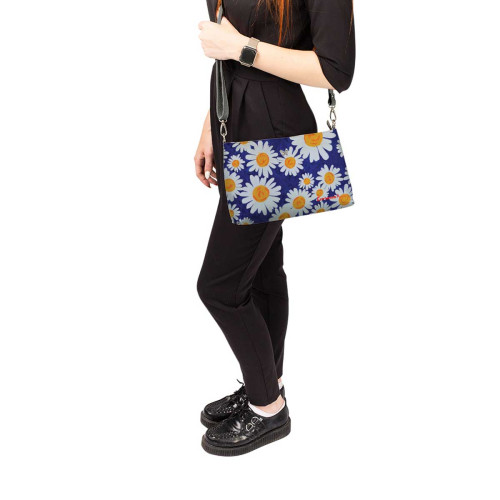 Сумка шолдер, BAG3 «Ромашки»