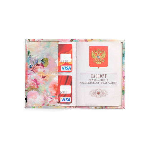 Обложка для автодокументов, AUT2 «Peonies»