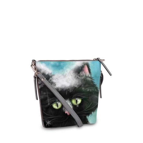 Сумка кросс-боди BAG8 «Snow cat»