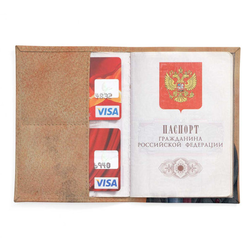 Обложка для паспорта, PAS2 «Шерлок кот»