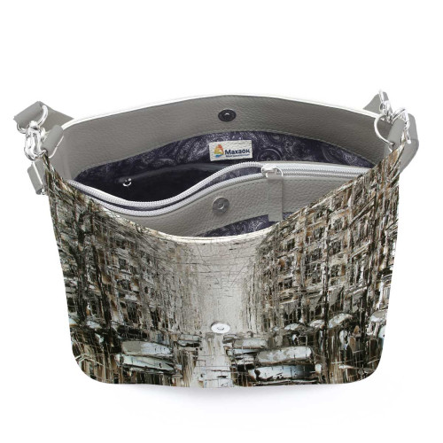 Сумка на плечо BG12 «Городские дожди 2»