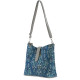 Сумка на плечо BG12 «Мозаика голубая»