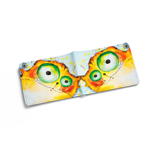 Кошелек мини, PRS2 «Crazy cat»