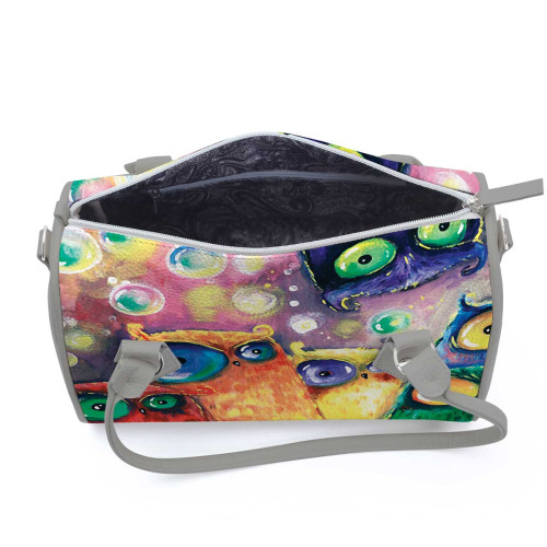 Сумка на руку BG13 «Many owls»