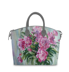 Сумка на руку, BG82 «Пионы 2»