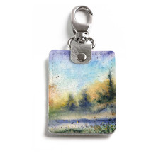 Брелок (Прямоугольный ) TRI1 «Akvarel»