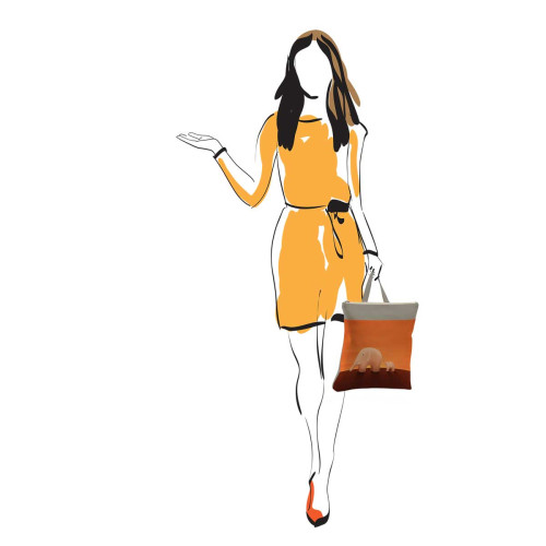 Рюкзак BKP3 «Слоны оранжевые»