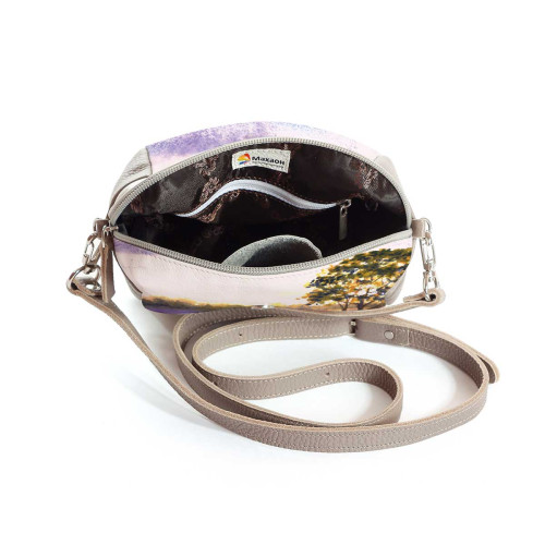 Сумка кросс-боди BAG6 «Лавандовые поля Франции»