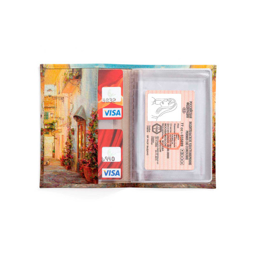 Обложка для автодокументов, AUT2 «Улицы Нуманы Италия»