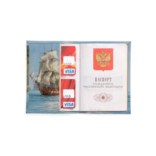 Обложка для автодокументов, AUT2 «Корабль»