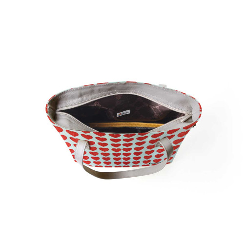 Сумка тоут BAG9 «Сердечки»