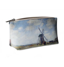 Косметичка big KOS2 «Claude Monet Tulip Field and windmill»