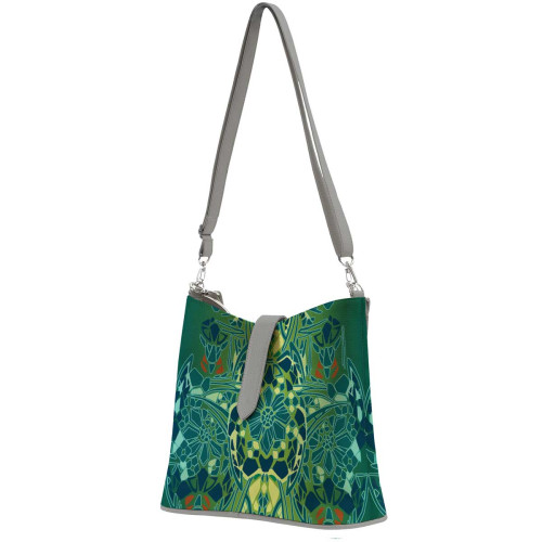 Сумка на плечо BG12 «Мозаичные цветы»