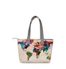 Сумка тоут, BAG2 «World map»