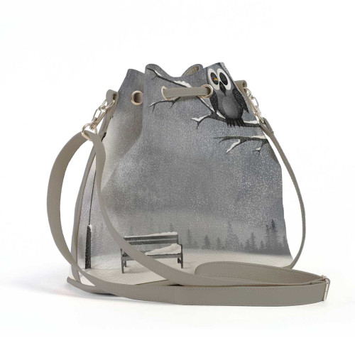 Сумка на плечо BG16 «Owl & bird»