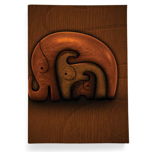 Обложка для автодокументов, AUT2 «Деревянные слоны»