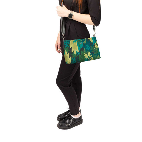 Сумка шолдер, BAG3 «Leaves»