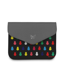 Сумка кросс-боди BG49 «Черные матрешки»