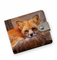 Кошелек мини PRS8 «Лиса горизонтальная»