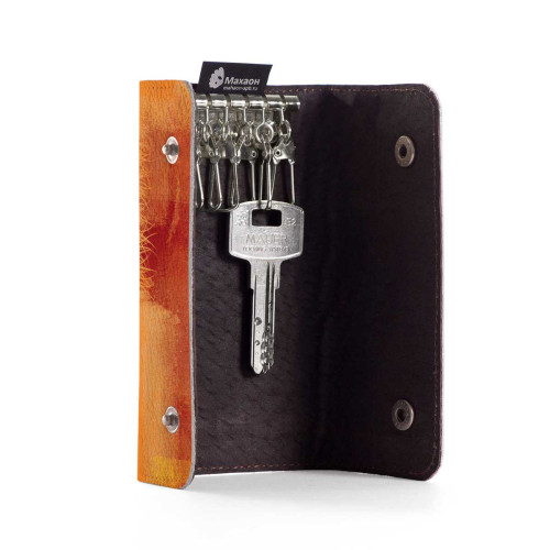 Ключница KEY3 «Слоны оранжевые»