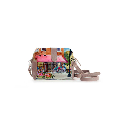 Сумка кросс-боди BAG6 «Coffee shop»