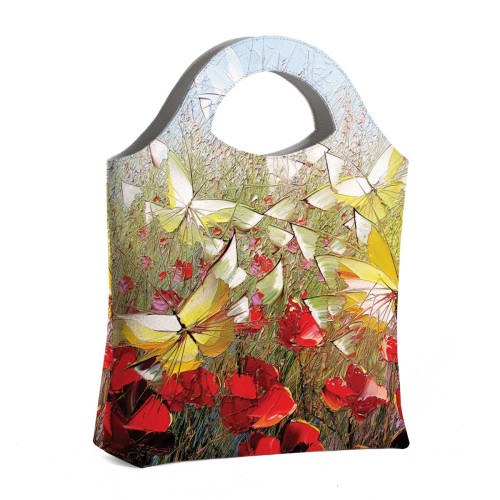 Сумка тоут BAG4 «Полет над маковым полем»