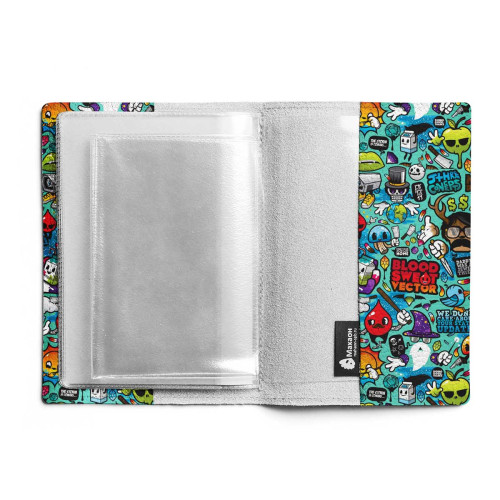 Обложка для автодокументов, AUT1 «Colored drawings»