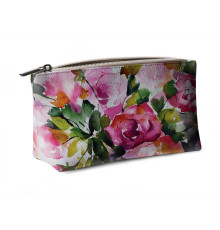 Косметичка big KOS2 «Watercolor flowers in vase»