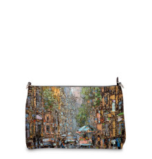 Сумка шолдер, BAG3 «Летний день на петербургской улице»