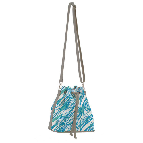 Сумка на плечо BG16 «Волны»