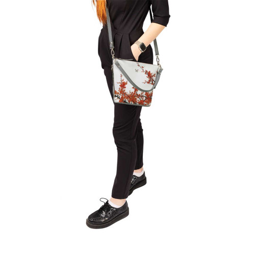 Сумка кросс-боди BAG8 «Ветка сакуры»