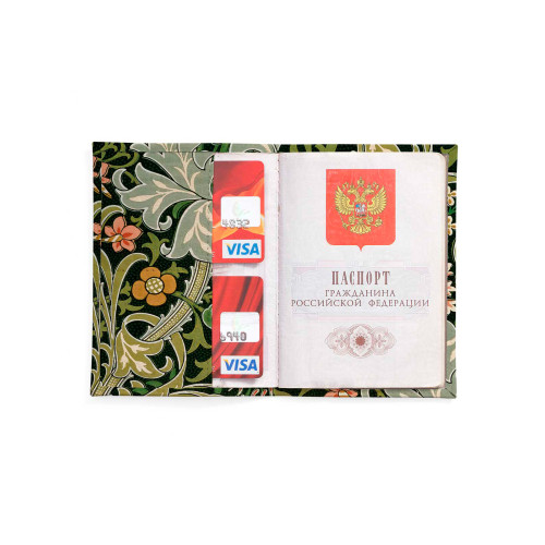 Обложка для автодокументов, AUT2 «William Morris 11»