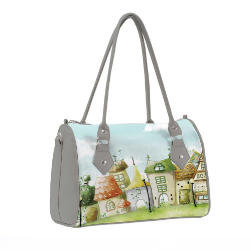 Сумка на руку BG13 «Игрушечный город»