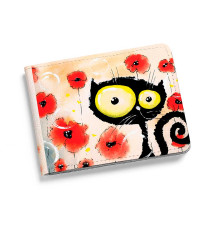 Кошелек мини, PRS2 «Flower cat»
