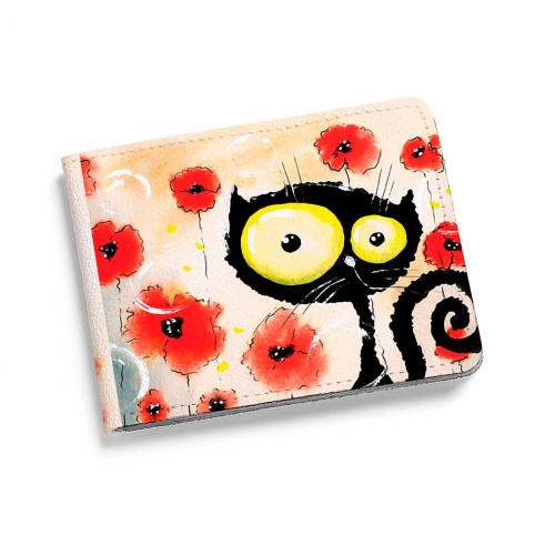 Кошелек мини, PRS2 «Flower cat»