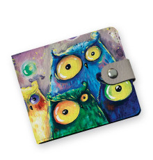 Кошелек мини PRS8 «Many owls»
